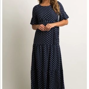 Pink Blush Maternity Dress - tags on